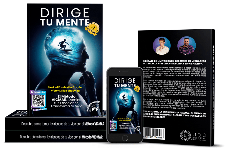 Maribel Fondevilla y Víctor Milla Logran el Liderazgo de Ventas en Amazon con su Innovador Libro 'Dirige tu Mente' 1 María MR