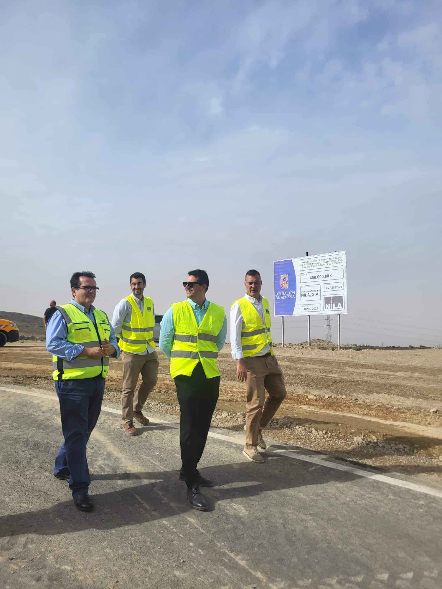 Mejora de la Conexión Vial entre Turrilas y Lucainena de las Torres por parte de la Diputación 1 Mejora de la Conexión Vial entre Turrilas y Lucainena de las Torres por parte de la Diputación