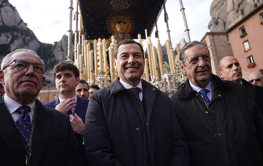 Moreno Destaca la Conexión entre Andalucía y Cataluña e Insta a Trabajar por Metas Comunes