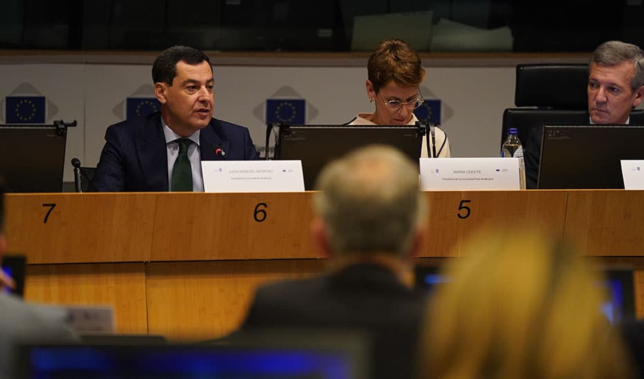 Moreno Resalta la Relevancia de las Regiones en Europa y Solicita a la Comisión Asegurar Fondos para Ellas 1 Moreno Resalta la Relevancia de las Regiones en Europa y Solicita a la Comisión Asegurar Fondos para Ellas