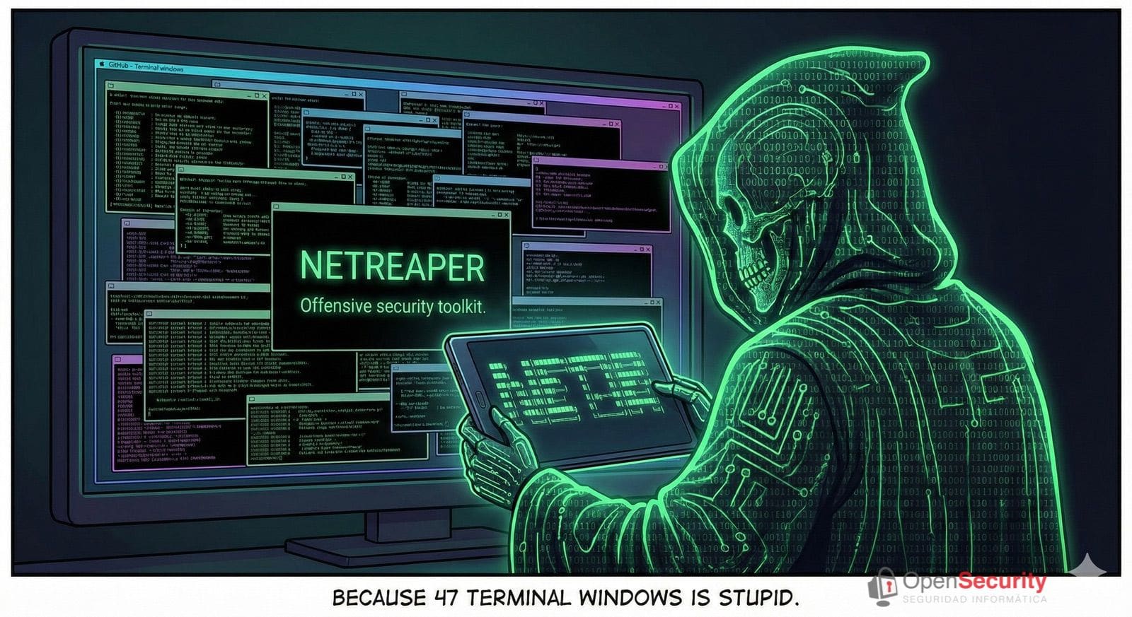 NETREAPER: La Herramienta Integral de Hacking Ético que Revoluciona la Ciberseguridad 1 NETREAPER La Herramienta Integral de Hacking Etico que Revoluciona la