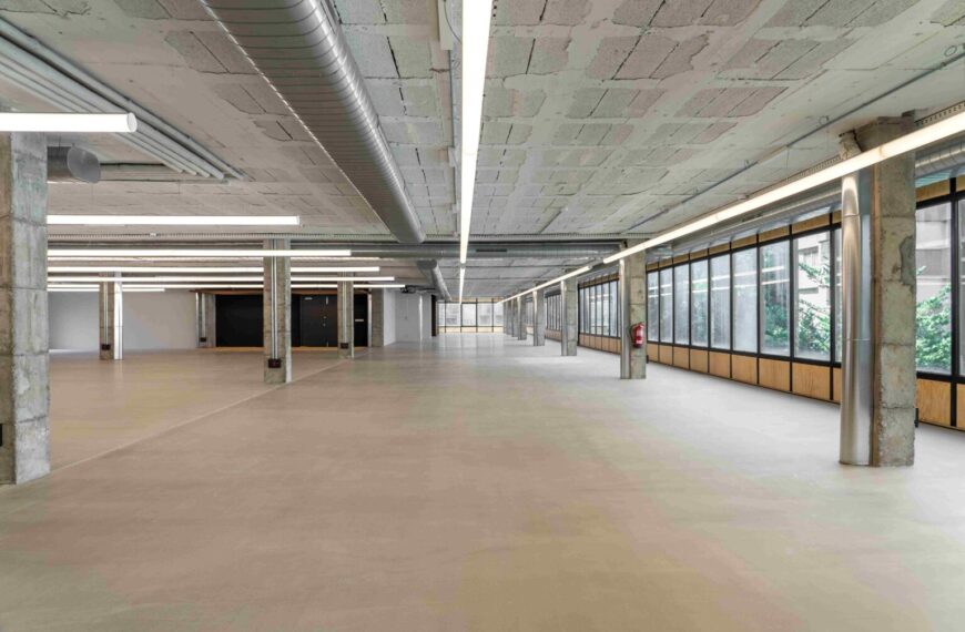 NN Working presenta Travessera de les Corts, más de 1.300 m² de oficinas diáfanas reformadas en Barcelona