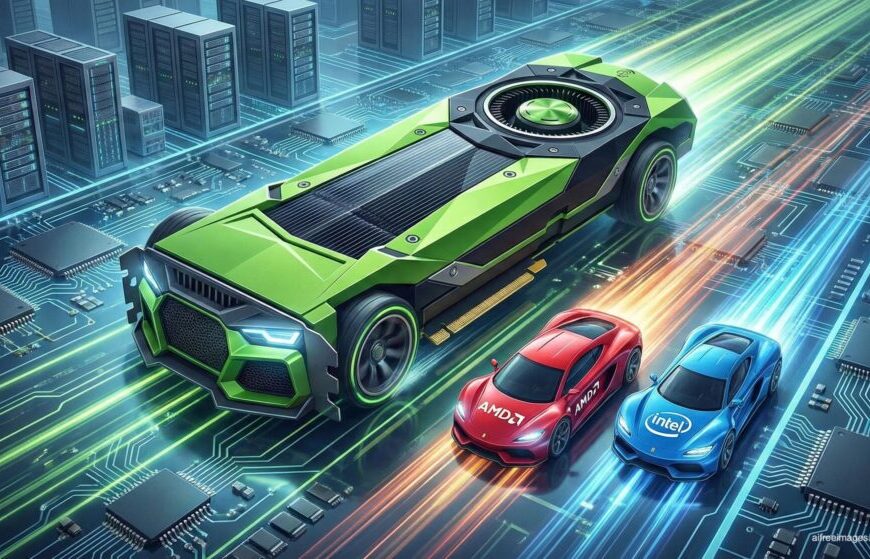 NVIDIA Mantiene su Hegemonía en el Mercado de GPU Dedicadas con un 92 %, Mientras AMD e Intel Ganancian Terreno
