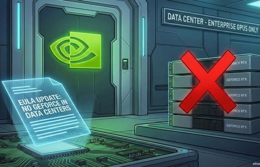 NVIDIA Refuerza su EULA: Prohibición de Tarjetas GeForce en Centros de Datos