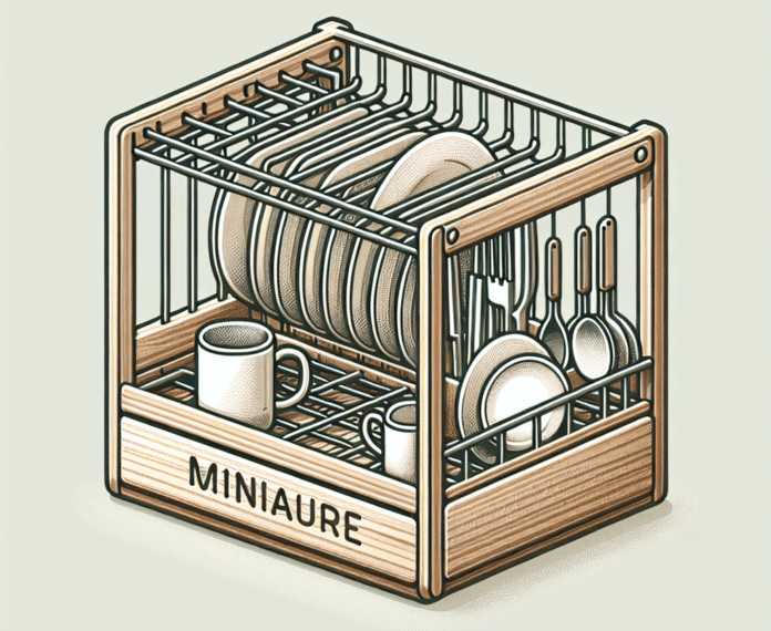 Leroy Merlin tiene un escurreplatos mini de diseño compacto que es ideal para cocinas pequeñas