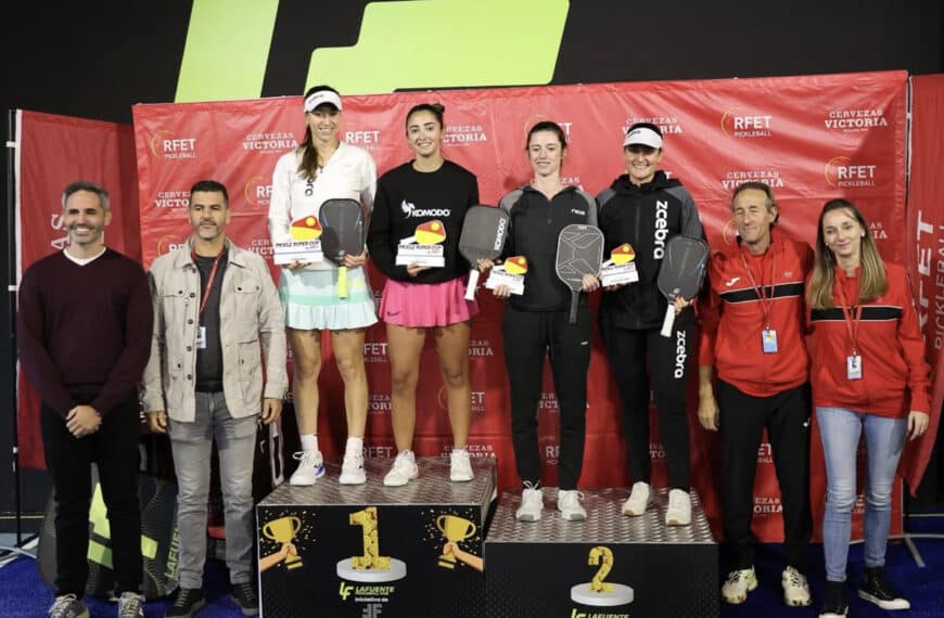 Título para María Pintor junto a Sabrina Méndez, en la Pickleball Super Cup by RFET 
