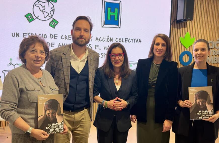 Presentación en Madrid de la publicación 'El hambre no debe ser un arma de guerra'