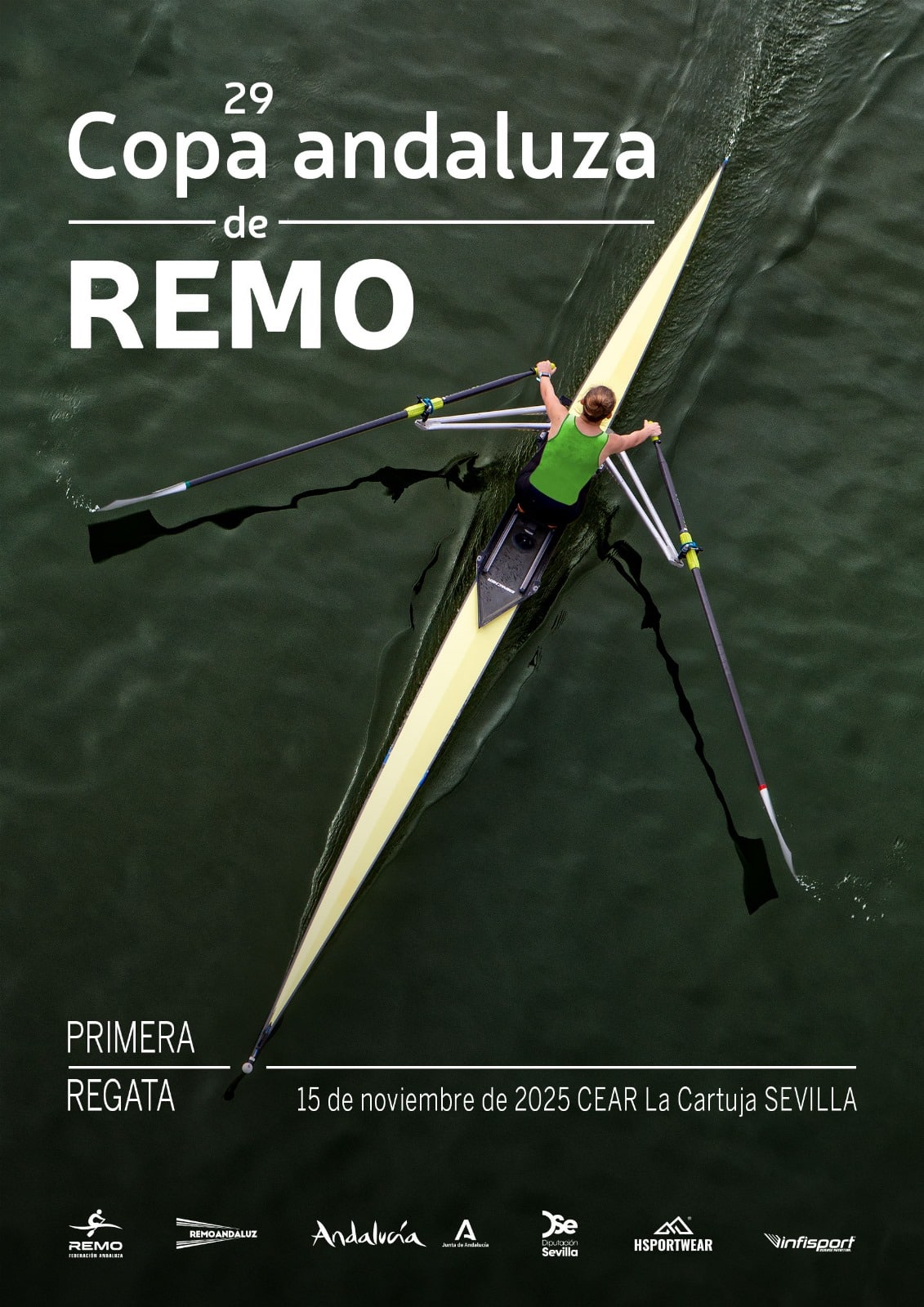 Primera Regata de la 29ª Copa de Andalucía de Remo 1 Cartel Copa