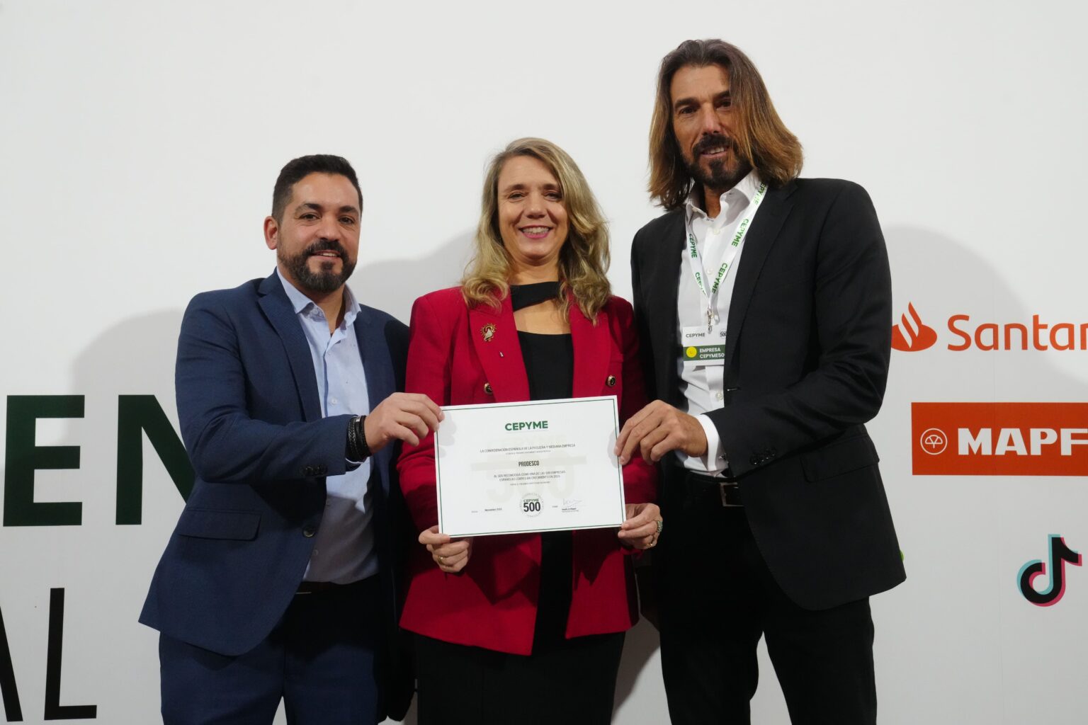 Prodesco Destaca entre las 500 Empresas de Mayor Crecimiento en España según CEPYME500 1 Prodesco, reconocida como una de las 500 empresas de mayor crecimiento en España por CEPYME500