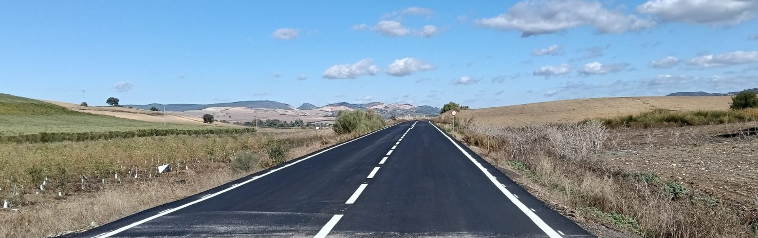 Renovación del Firme de Carreteras Provinciales en la Sierra con una Inversión de 160.000 Euros