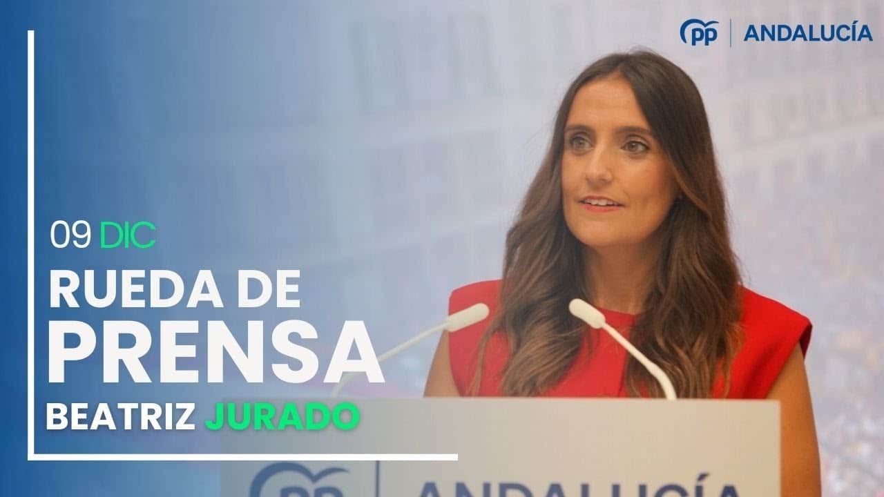 Rueda de Prensa de Beatriz Jurado para Analizar Asuntos de Actualidad en Andalucía 1 Rueda de Prensa de Beatriz Jurado para Analizar Asuntos de Actualidad en Andalucía