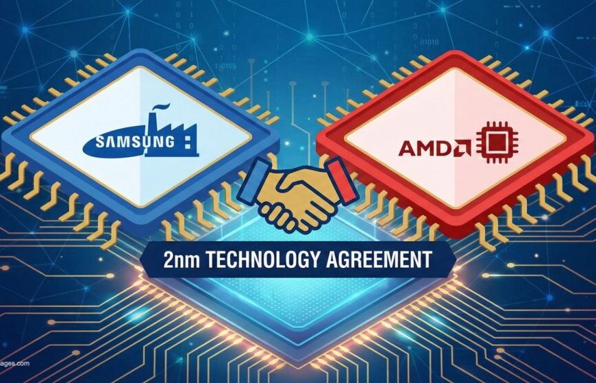 Samsung Foundry se Alía con AMD para Producir un Avanzado Chip de 2 nm: ¿El Comienzo de su Estrategia para Superar a TSMC?