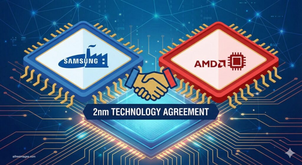 Samsung Foundry se Alía con AMD para Producir un Avanzado Chip de 2 nm: ¿El Comienzo de su Estrategia para Superar a TSMC? 1 Samsung Foundry se Alia con AMD para Producir un Avanzado