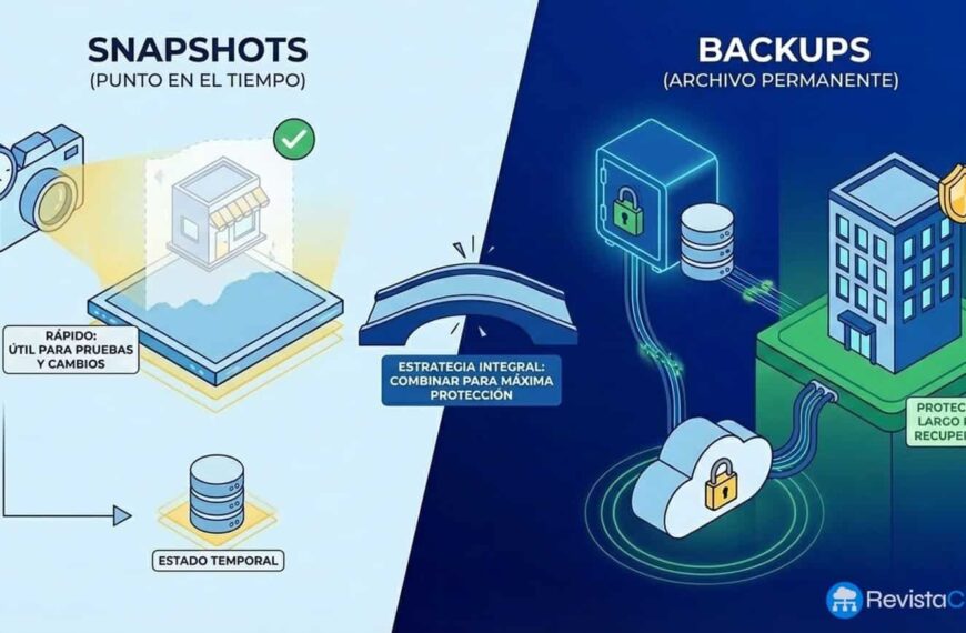 Snapshots vs Backups en Máquinas Virtuales: El Peligro Silencioso que Puede Desestabilizar Tu Empresa