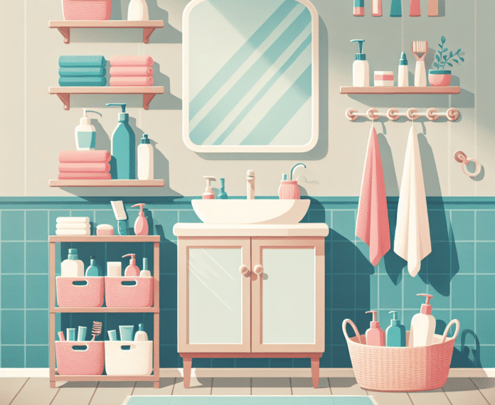 ideal para ordenar el baño