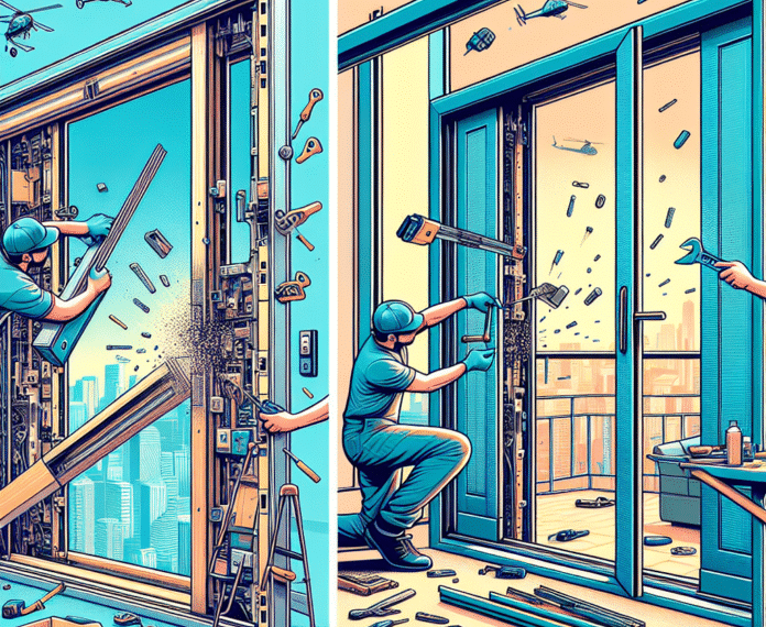 "Si tienes una puerta o ventana corredera que no cierra o engancha bien, así puedes solucionarlo tú mismo sin hacer obras"