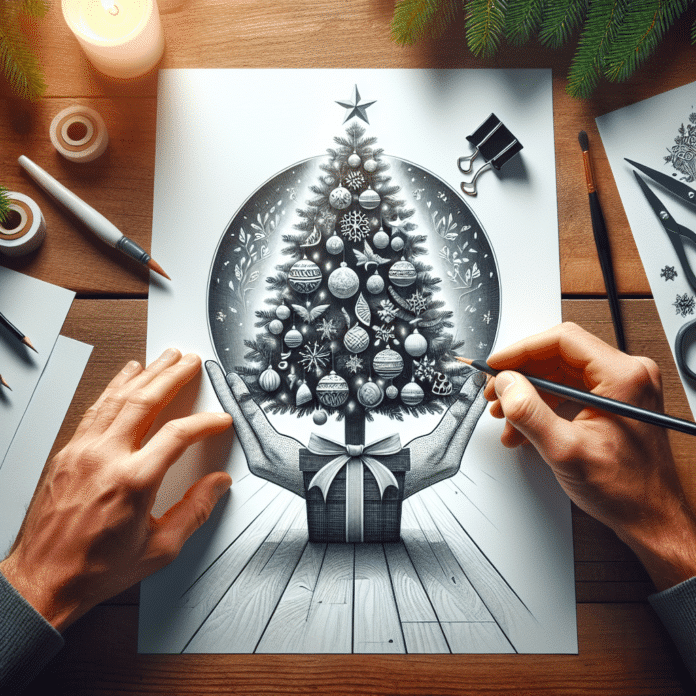 Soluciones Elegantes: Ideas Creativas para Disimular la Base de tu Árbol de Navidad 1 Cómo ocultar la base del árbol de Navidad con estilo para que quede bonita