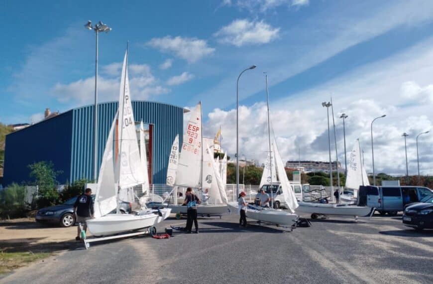 Título: "Liga de Snipe de Huelva: Competiciones de la Federación Andaluza de Vela"