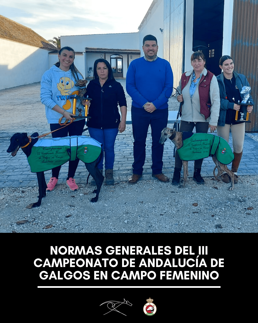 Título: "Normas Generales del III Campeonato de Andalucía de Galgos en Campo Femenino" 1 Título: "Normas Generales del III Campeonato de Andalucía de Galgos en Campo Femenino"