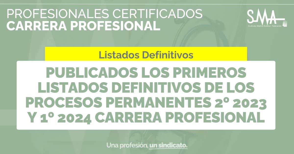 Títulos Definitivos de los Procesos Permanentes 2º 2023 y 1º 2024 en Carrera Profesional