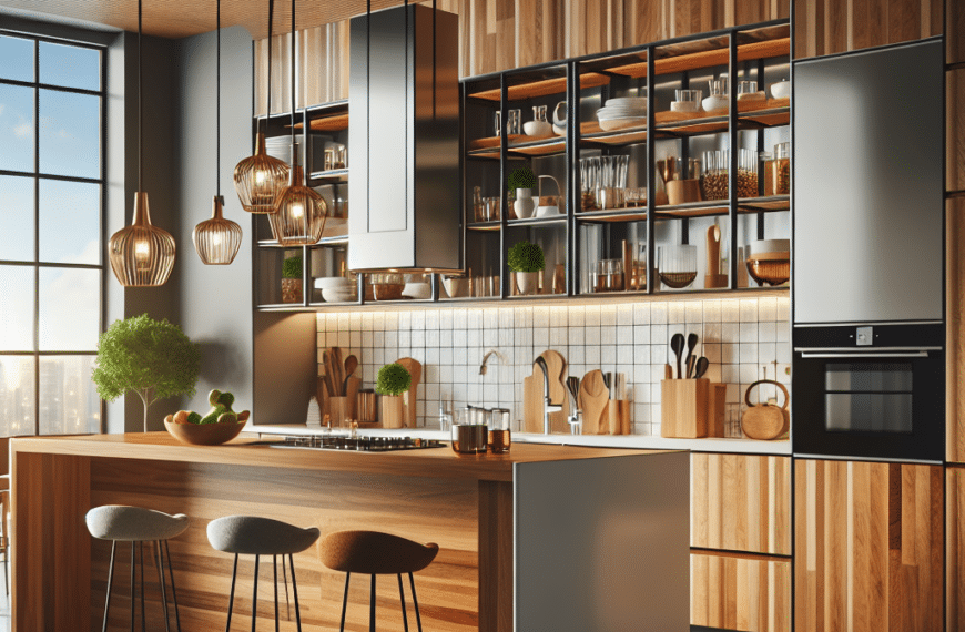 Transforma Tu Espacio: Cocinas a Medida con Diseños Funcionales en Madera y Acero Inoxidable