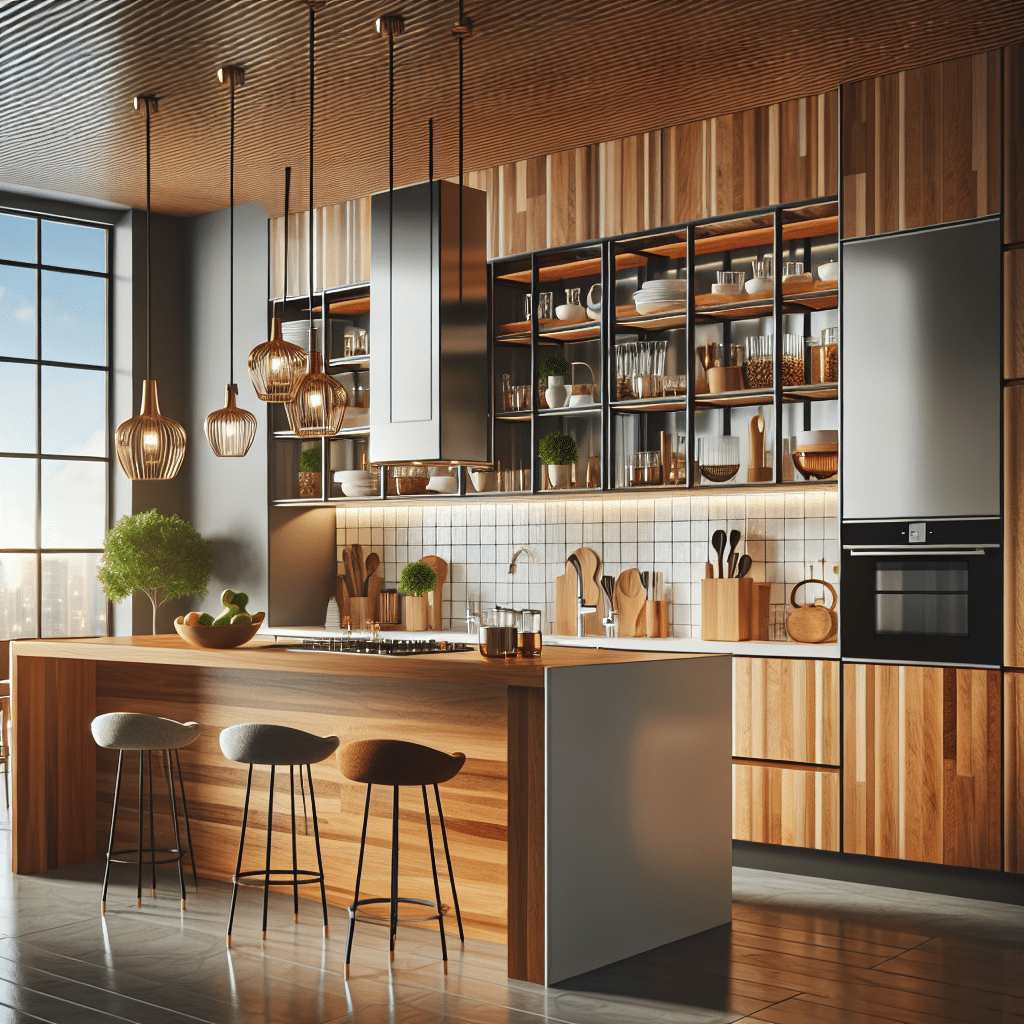 Transforma Tu Espacio: Cocinas a Medida con Diseños Funcionales en Madera y Acero Inoxidable 1 Transforma Tu Espacio Cocinas a Medida con Disenos Funcionales en