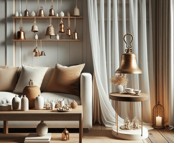 Campana extractora decorativa en cocina moderna