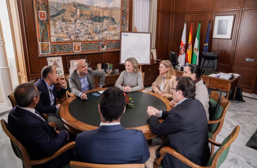 Visita de la Nueva Directiva del Club de Voleibol Unicaja Costa de Almería