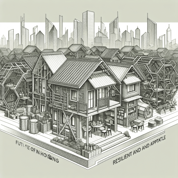 Viviendas del Futuro: Resiliencia y Adaptabilidad en el Diseño Moderno 1 Vivienda del futuro resiliente y flexible