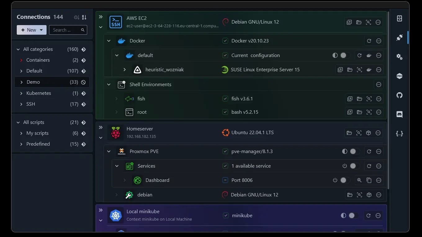 XPipe: La Revolución en Gestión de Conexiones para Sysadmins sin Implementaciones en Servidores 1 XPipe La Revolucion en Gestion de Conexiones para Sysadmins sin