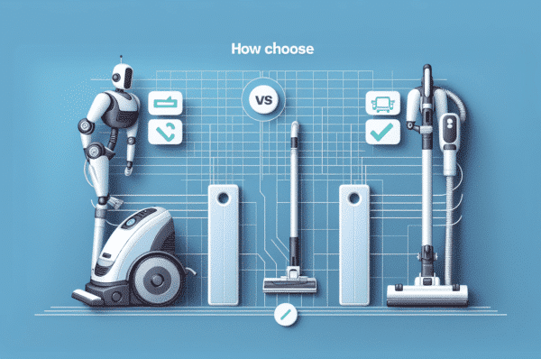 Aspiradora robot o vertical: Guía para elegir la mejor opción