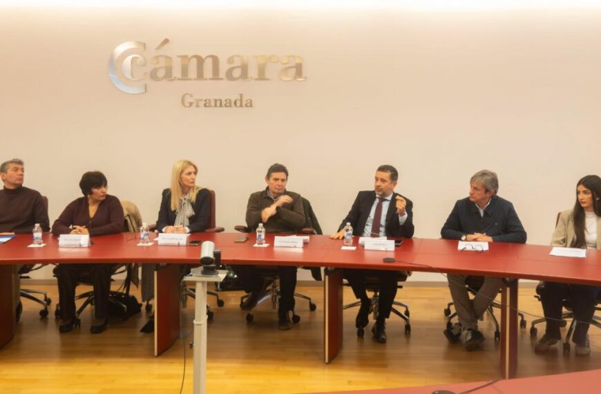 Inauguración de la jornada que se celebró en Cámara de Comercio