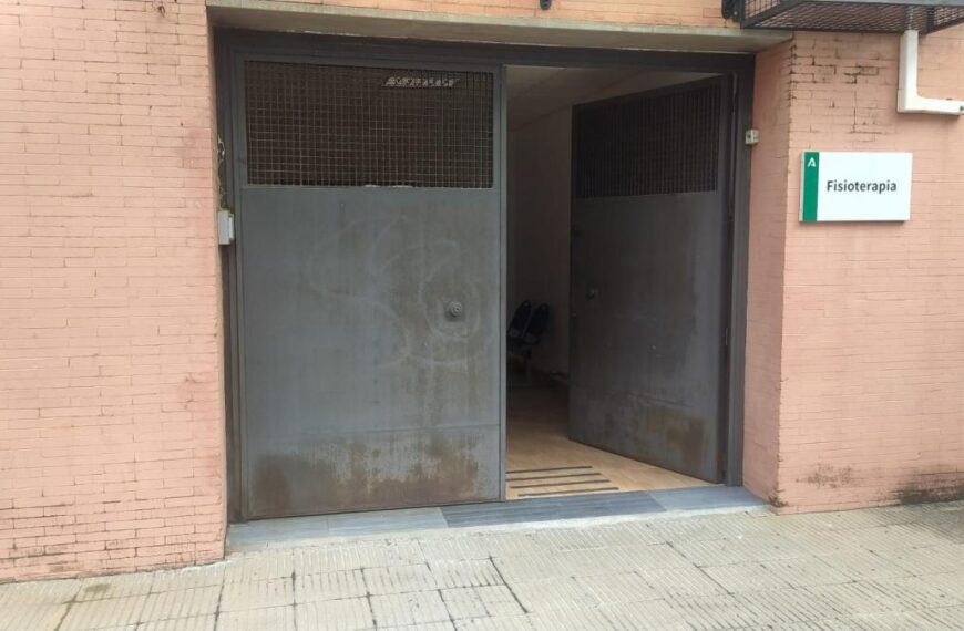 Una sala de fisioterapia del SAS en Sevilla.
