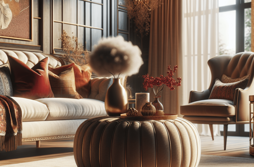 Cómo Elegir el Puf Ideal para un Salón Sofisticado y Acogedor