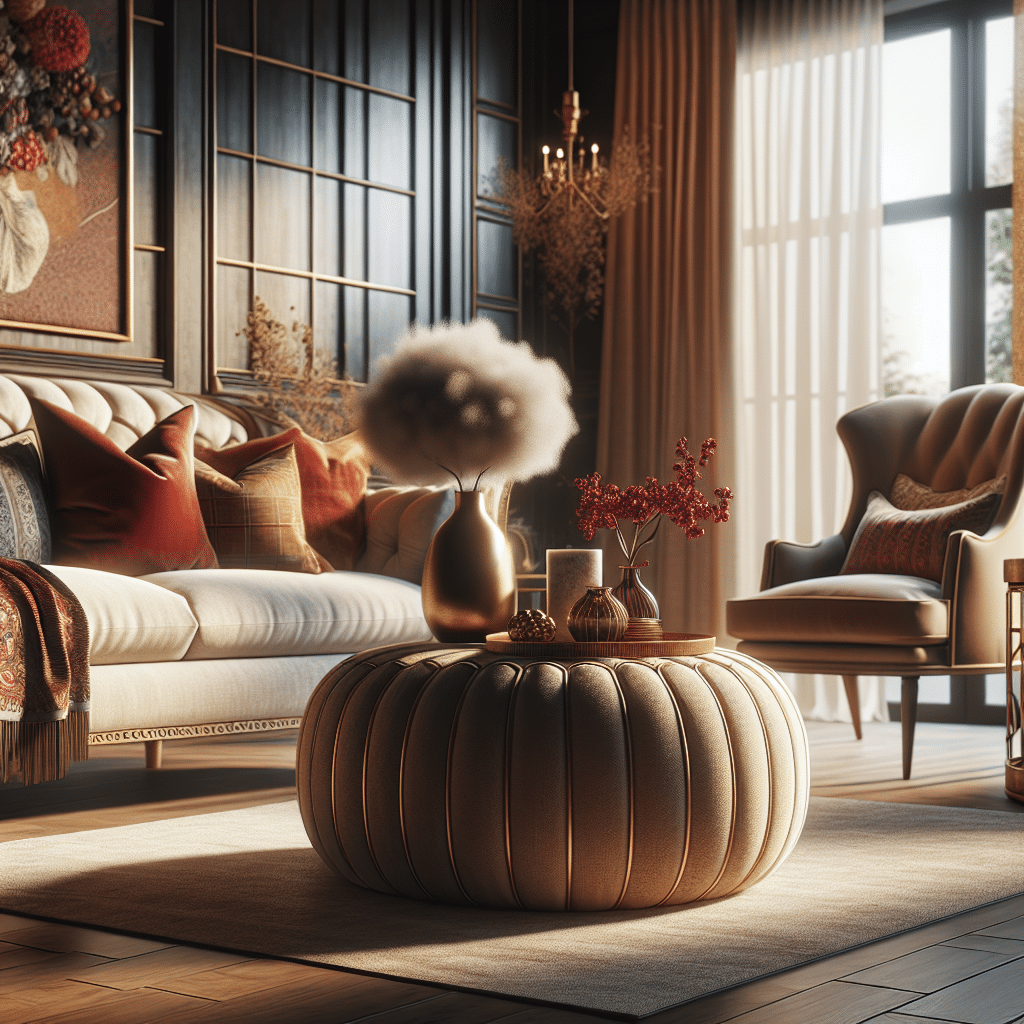 Cómo Elegir el Puf Ideal para un Salón Sofisticado y Acogedor 1 Como Elegir el Puf Ideal para un Salon Sofisticado y