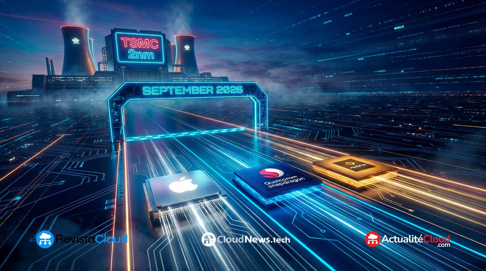 Competencia en la nanoescala: Apple, Qualcomm y MediaTek se aproximan al lanzamiento simultáneo de chipsets de 2 nm 1 Competencia en la nanoescala Apple Qualcomm y MediaTek se