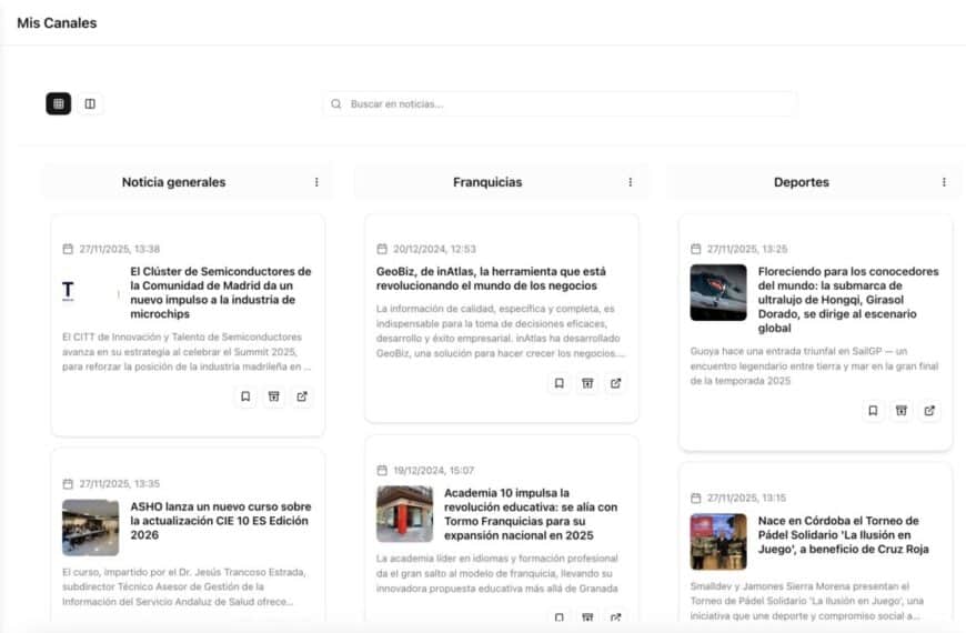 Comunicae renueva su plataforma Comunicae Media para facilitar a periodistas la gestión de notas de prensa