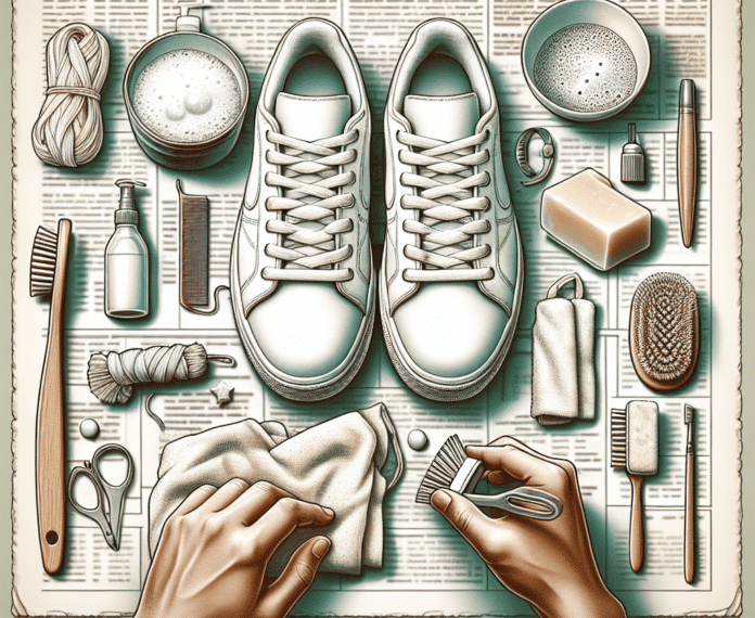 el truco clásico de experta que devuelve la vida a las zapatillas blancas