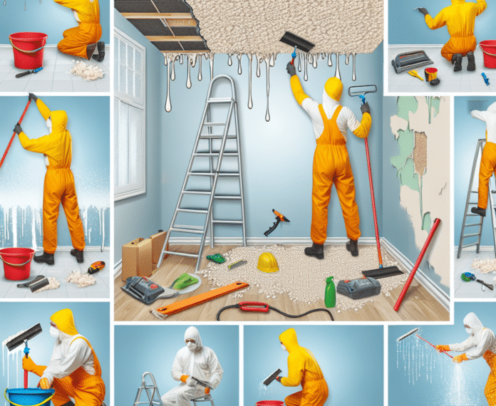 "Esta es la mejor forma de quitar el gotelé en casa, veréis que sale perfectamente"