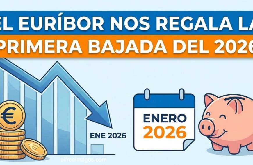 Euríbor Inicia 2026 a la Baja, Aliviando levemente a las Hipotecas