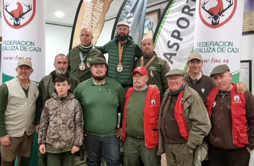 Francisco Javier Lara, Luis Ortiz y Antonio Ortiz Suben al Podio en la 2ª Selectiva de la Copa de Andalucía de Perdiz con Reclamo