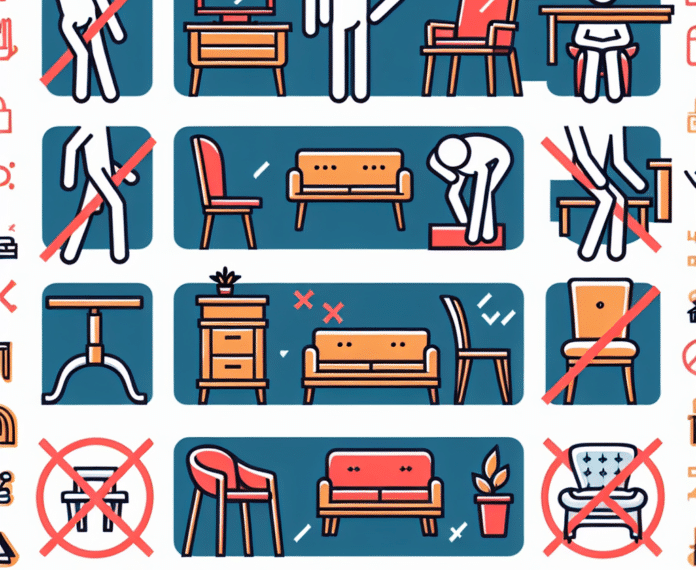 se usan mal y los muebles quedan con marcas