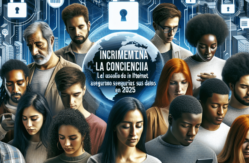 Incrementa la Conciencia Digital: El 76.9% de los Usuarios de Internet Aseguraron sus Datos en 2025