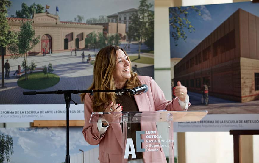 Inician las Obras de Ampliación de la Escuela de Arte León Ortega de Huelva con una Inversión Superior a 3,6 Millones de Euros