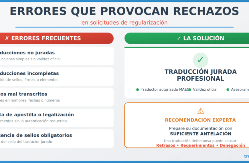 Tradutema alerta sobre la importancia de la traducción jurada en la regularización de extranjeros