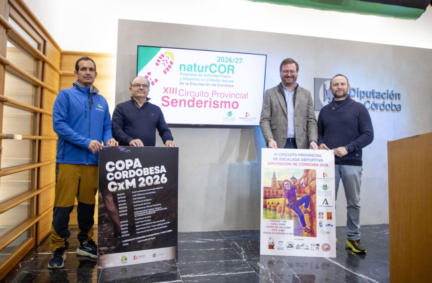 La Diputación Fomenta los Deportes de Montaña con Circuitos Provinciales de Senderismo, Escalada y Carrera de Montaña