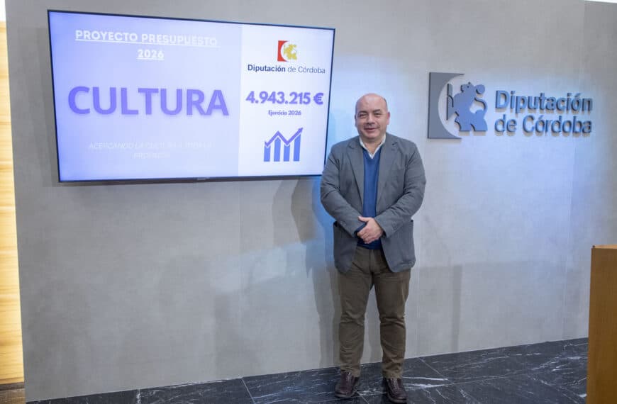 La Diputación de Córdoba asigna 4,9 millones de euros a proyectos e iniciativas culturales en la provincia