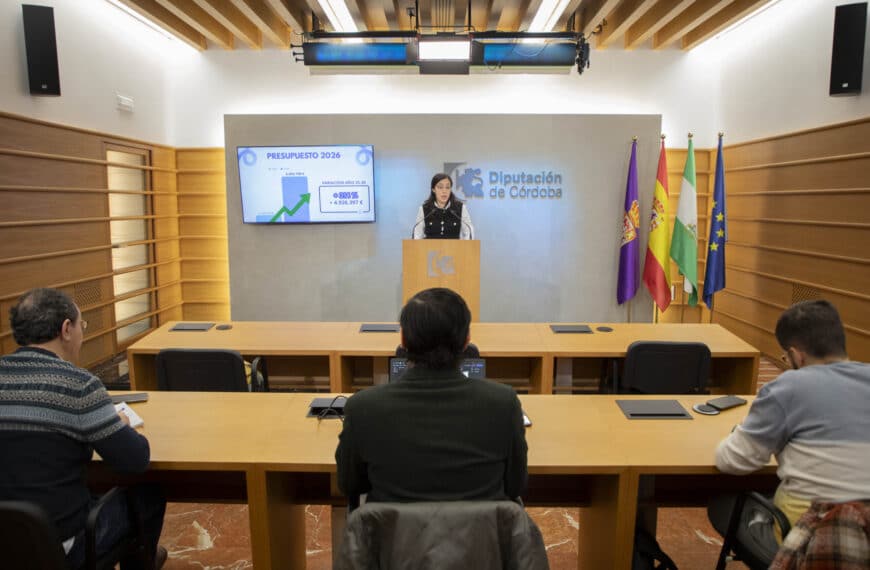 La Diputación de Córdoba destina más de 21 millones de euros a la Hacienda Local y financiación de proyectos con Fondos Europeos
