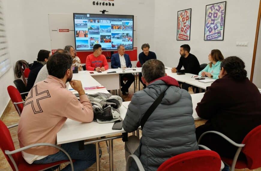 CCOO ha informado a Enrique Santiago de la situación actual del conflicto en Hitachi Energy.