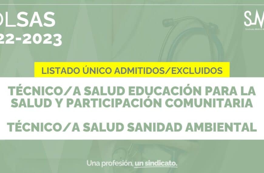 Listado Definitivo de Candidatos Admitidos y Excluidos con Baremo de Méritos de Bolsa (Corte 2022-2023)